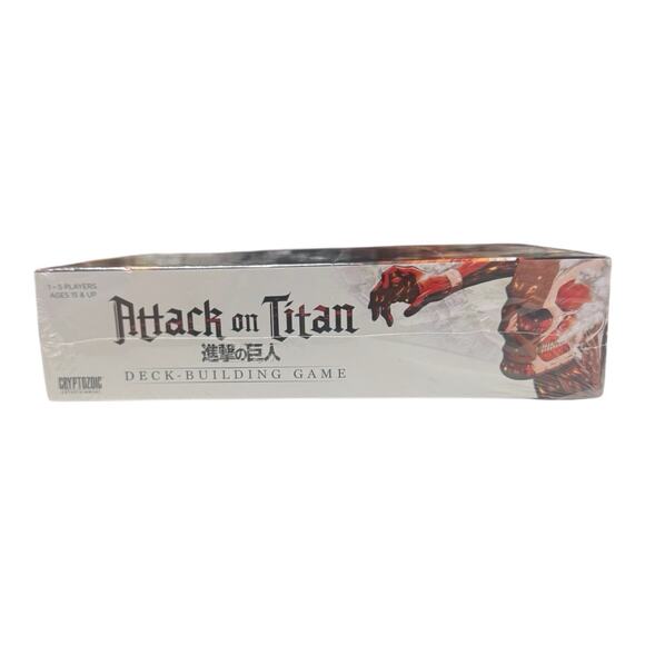 NEW SEALED Cryptozoic Cardgame Attack on Titan Deck-Building Game Box VG/NM - Picture 4 of 6